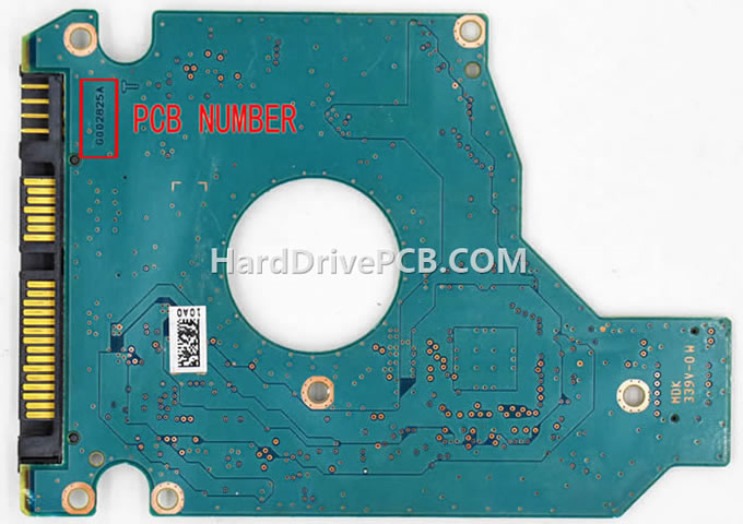 G002825A Toshiba Placa Disco Duro - Haga click en la imagen para cerrar