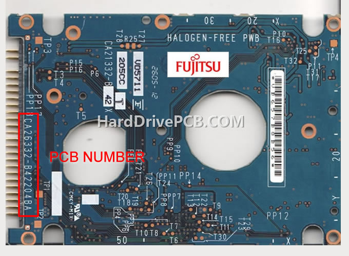 Cambiar placa lógica disco duro Fujitsu